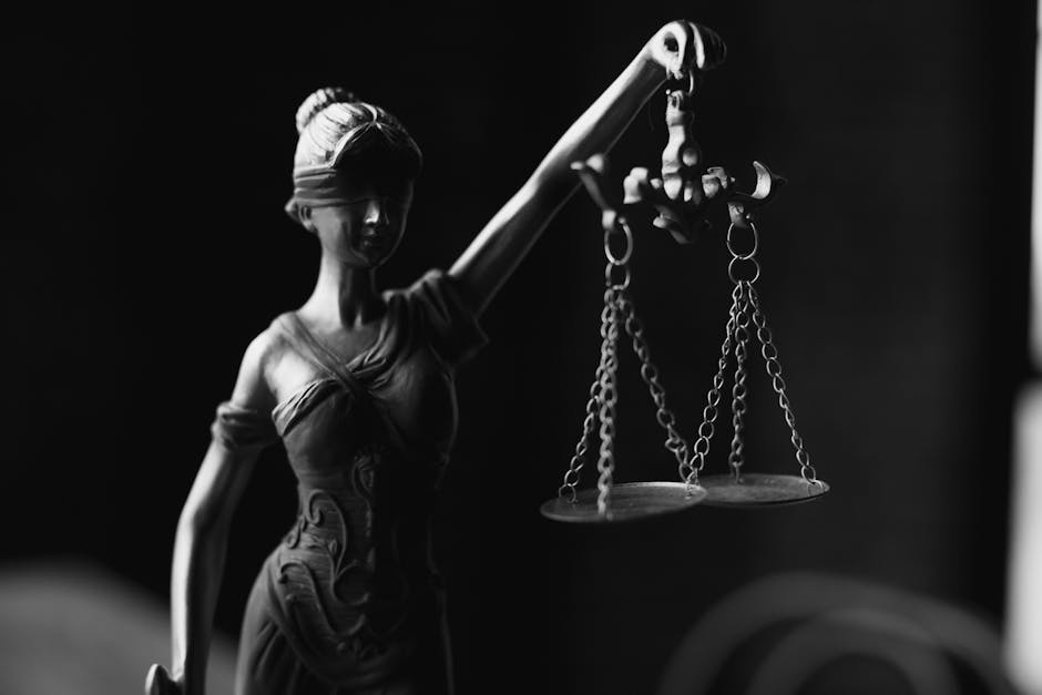 A scale symbolizing justice, with one side higher representing hiring a lawyer for debt collection and the other lower side representing not hiring one.