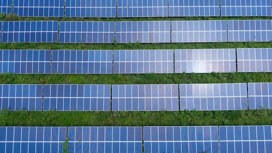Image of solar panels on a rooftop